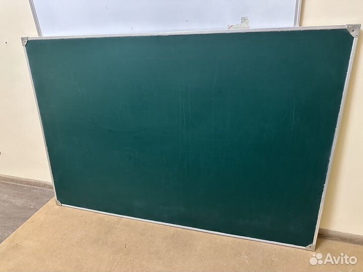 Магнитно меловая доска
