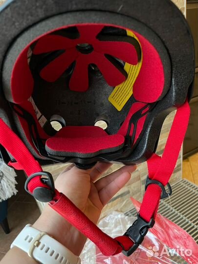 Шлем для роликов детский Ferarri, чёрный S