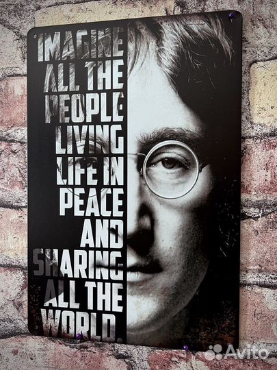 Декор на стену John Lennon
