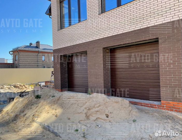 Гаражные ворота секционные