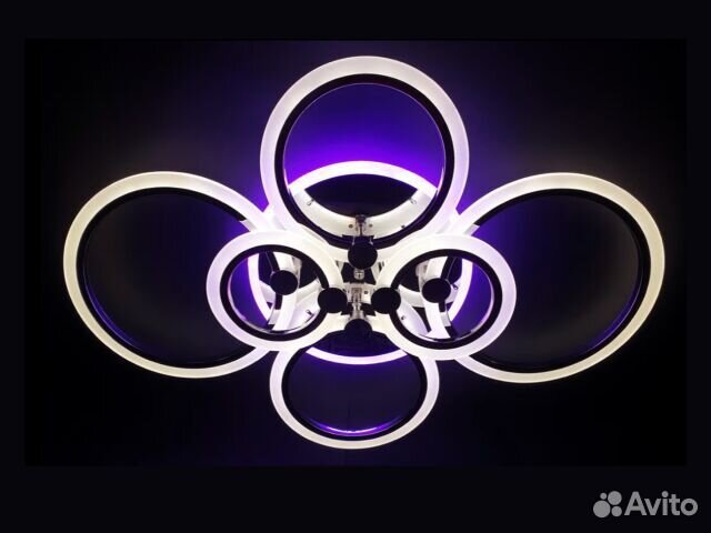 Люстра светодиодная, потолочная на 20кв\м