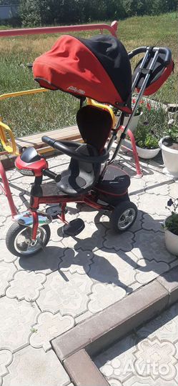 Детский трехколесный велосипед бу