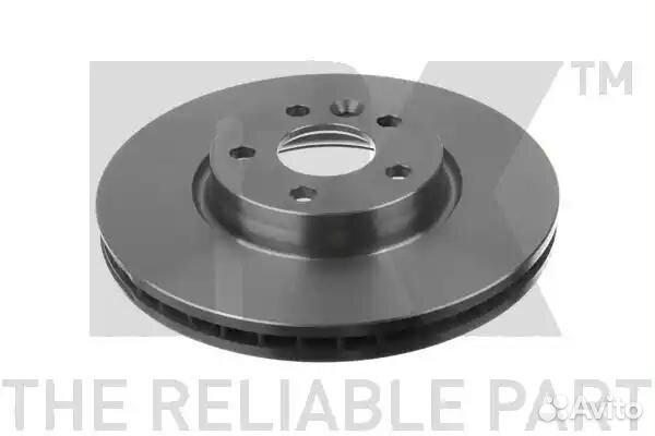 Диск тормозной передний вентилируемый ford focus i