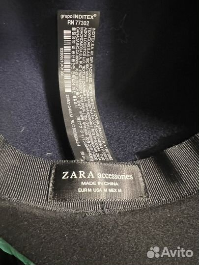 Шерстяная шляпа Zara размер М