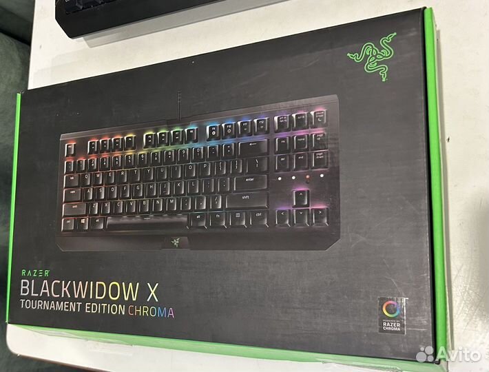 Игровая механическая клавиатура Razer blackwidow X