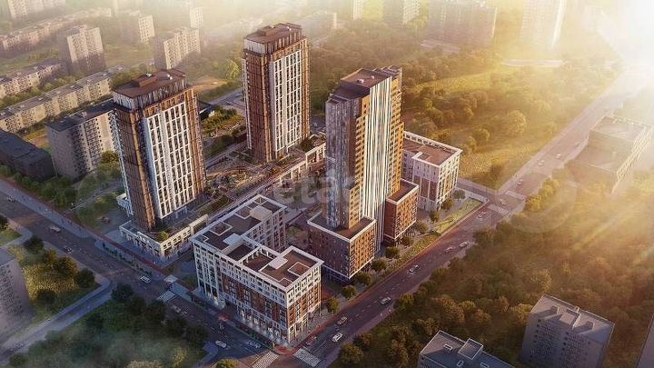 2-к. квартира, 54,7 м², 21/29 эт.