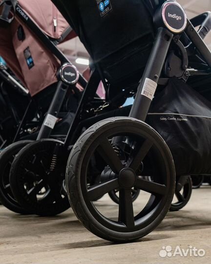 Коляска прогулочная Indigo Corsa розовый