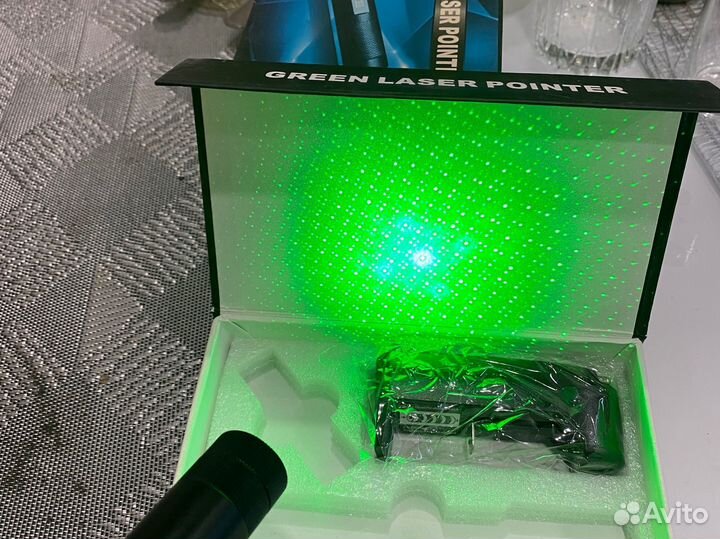 Мощная лазерная указка