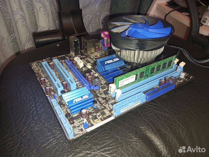 Материнская плата с процессором Intel xeon e5450