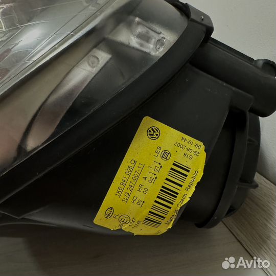 Фары на Volkswagen golf 5