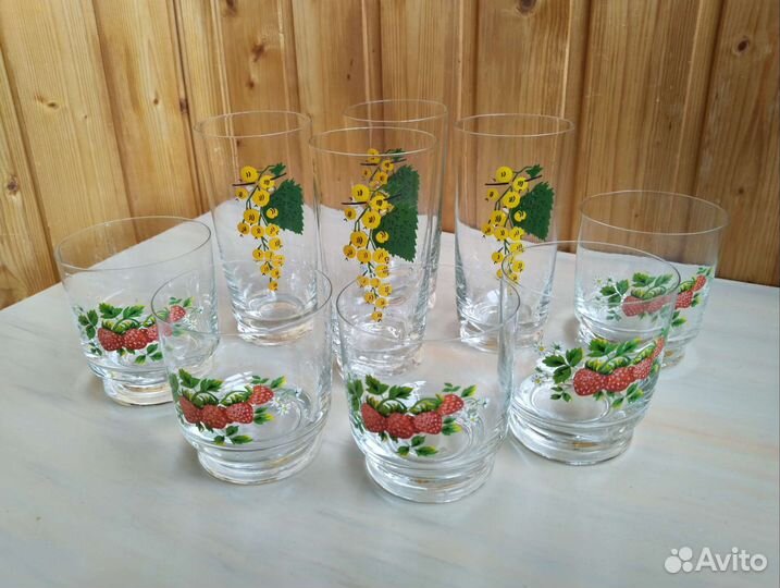 Стаканы, стопки советские