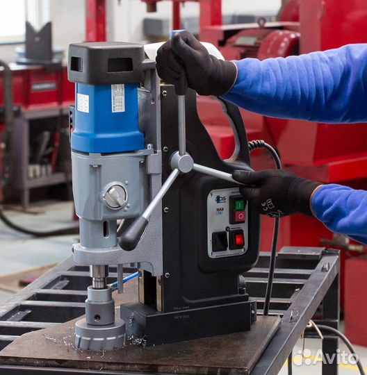 Сверление отвестий магнитным станком, аренда