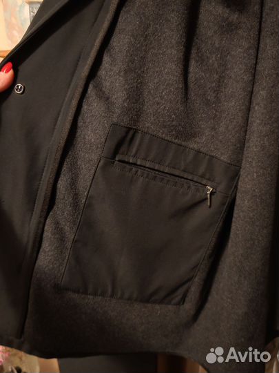 Куртка удлиненная плащ утеплённые под костюм