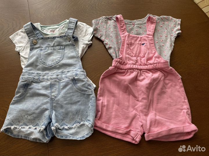 Вещи пакетом на девочку 104