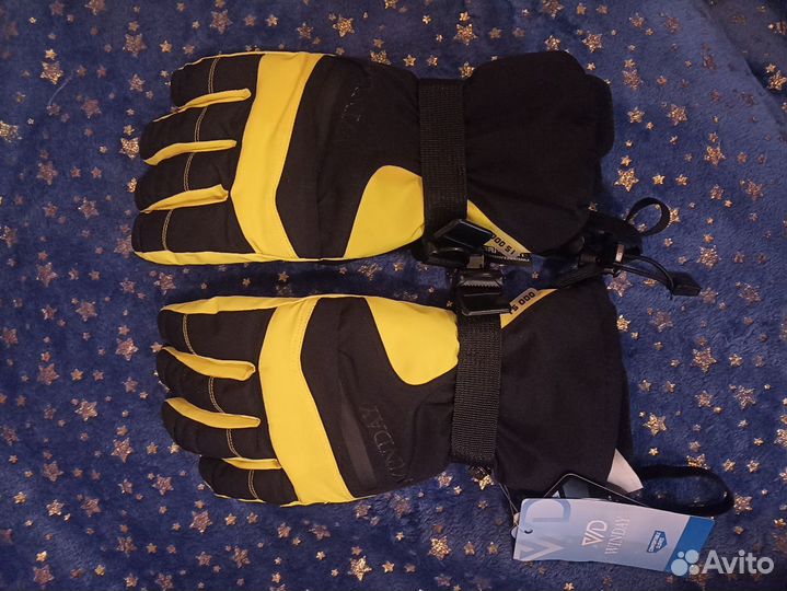 Перчатки для сноуборда горнолыжные мужские (унисек