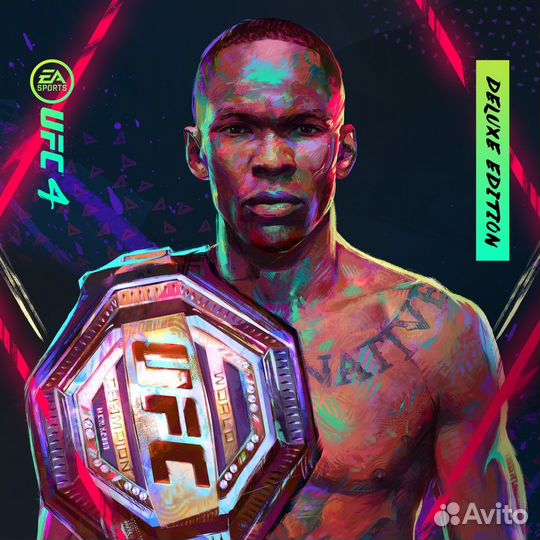 UFC 4 deluxe edition PS4 & PS5