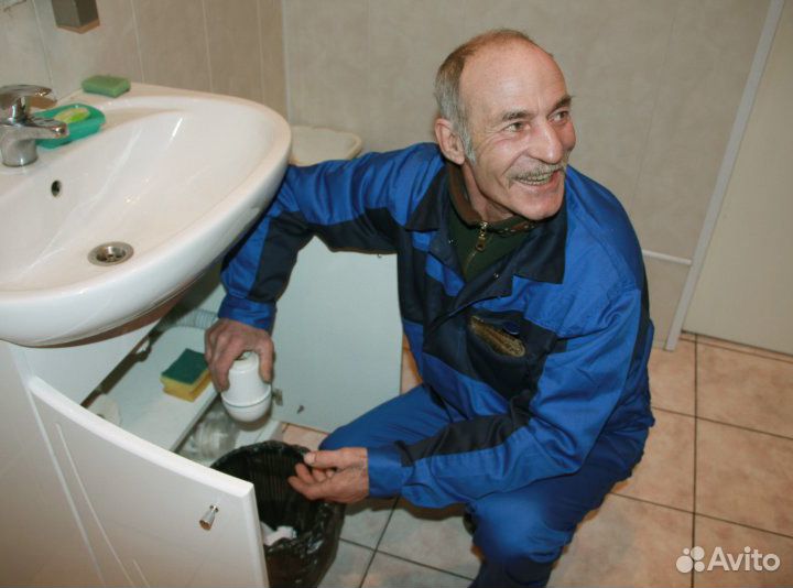 Сантехник. Установка раковины, унитаза Люберцы