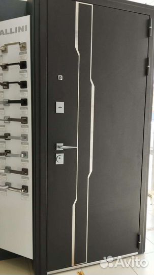 Дверь панорамное зеркало с установкой