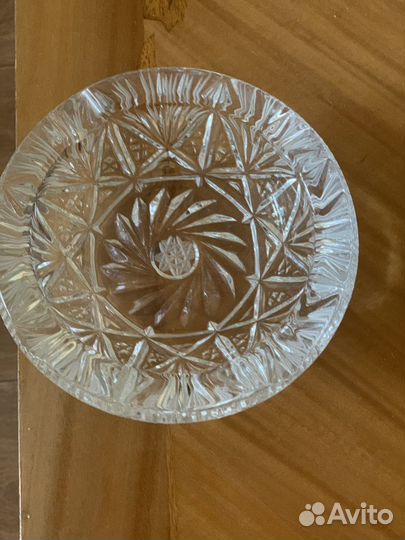 Пепельница хрустальная СССР