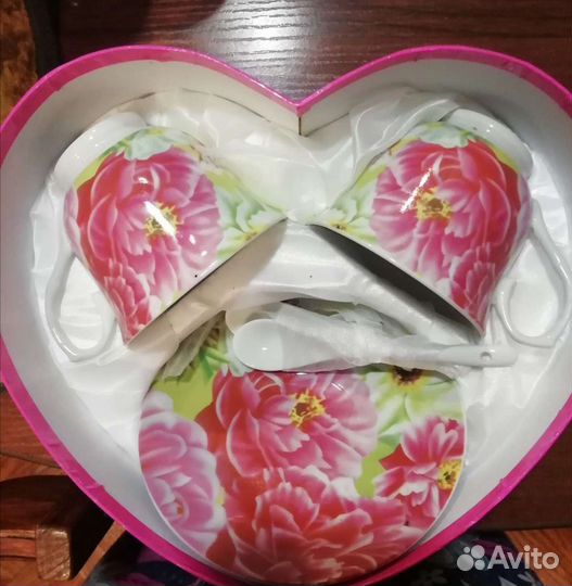 Фарфоровый чайный набор