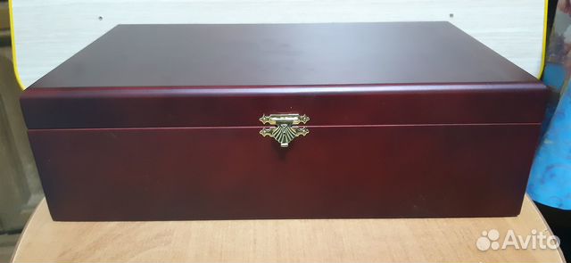 Футляр для двух бутылок береза