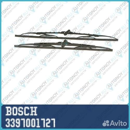 Щетки стеклоочистителя twin 550/475 727 3397001727 bosch 1шт