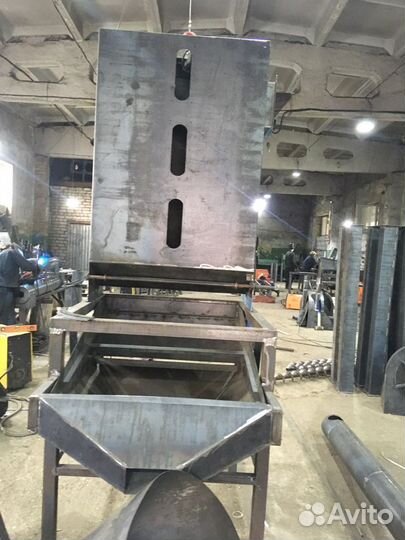 Блок охлаждения гранул, охладительная колонна