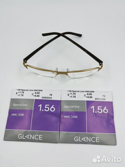 Готовые очки OU+1.75 dpp:62-64
