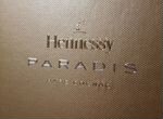Коробка с бутылкой из-под Hennessy Paradis
