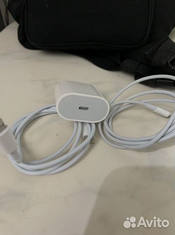 Оригинальный USB-C Apple блок+провод для iPhone
