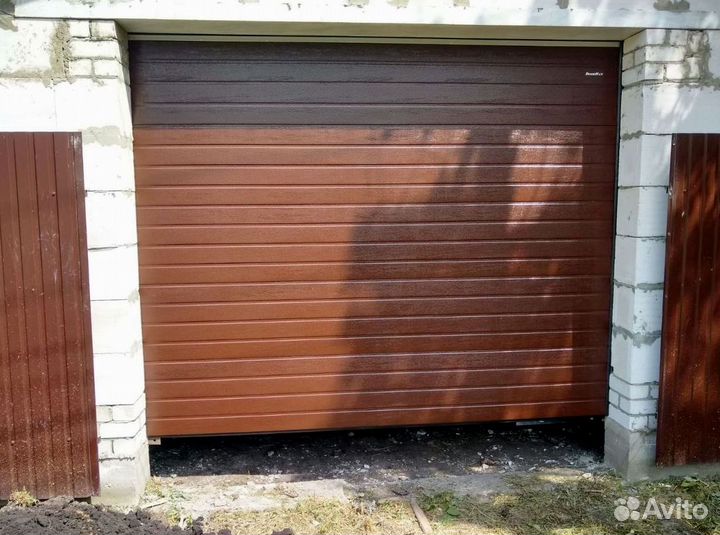 Секционные ворота