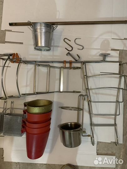 Рейлинг для кухни и аксессуары для них