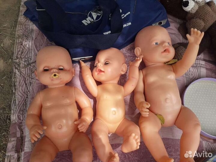 Резиновые пупсы