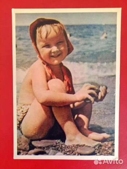 Открытки СССР дети