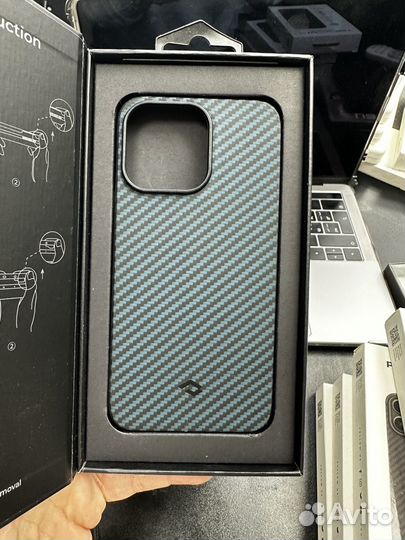 Pitaka 13 pro синий/ крапинки от клея