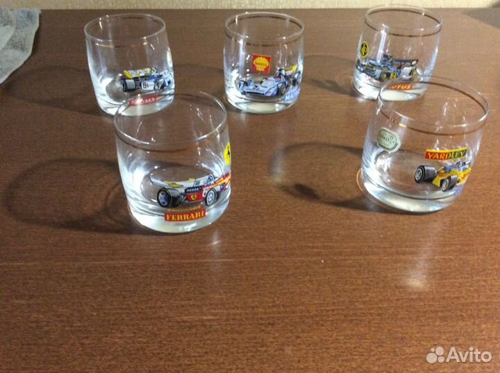 Богемское стекло- стаканы для виски