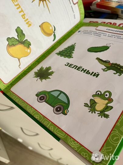 Развивающие книги для детей 2-3 года