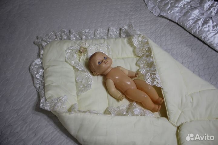 Детские вещи для новорожденных. Конверт-одеяло