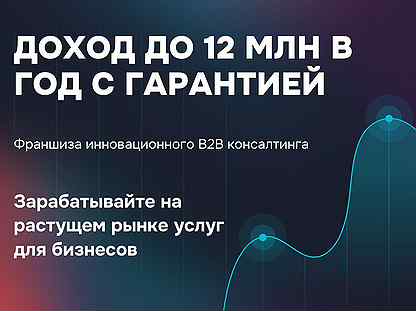 Франшиза В2В. Доход до 12 млн в год