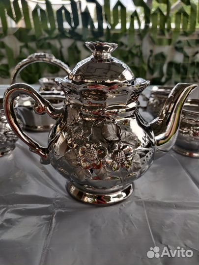 Сервиз чайный фарфор