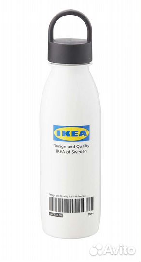 Бутылка для воды IKEA Эфтертрэда 500 мл пластик