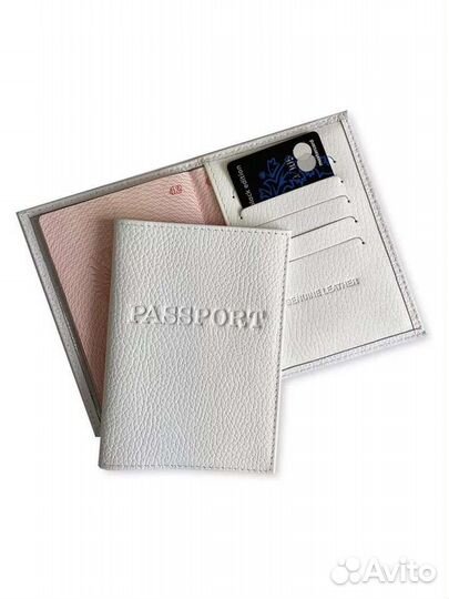 Чехол на паспорт из натуральной кожи