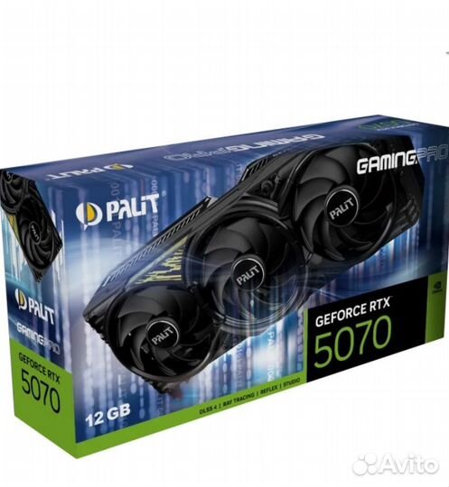 Видеокарта Palit RTX 5070 12гб GamingPro