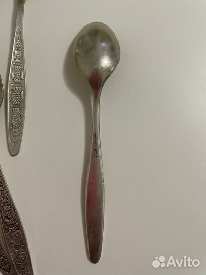 Винтаж Чайные ложки мельхиор СССР
