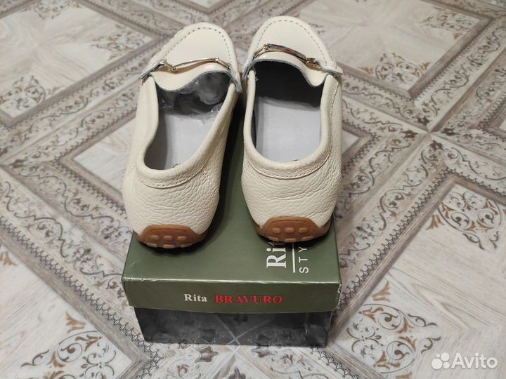 Мокасины женские 39 размер натуральная кожа