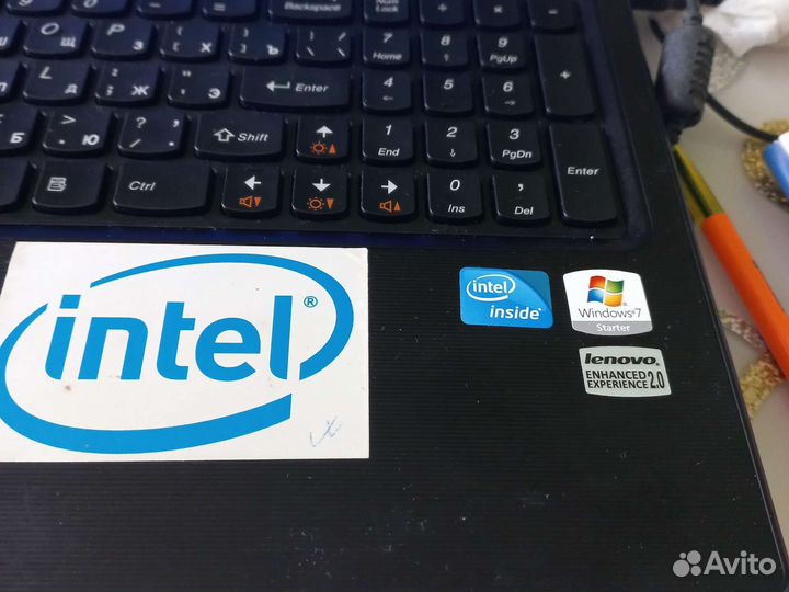 Ноутбук lenovo g570 celb800/2gb/win 7 32 bit