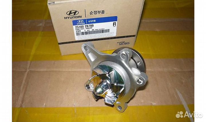 Насос водяной (помпа) KIA RIO,solaris,I20,cerato