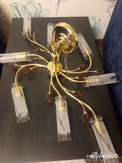 Люстра потолочная бу