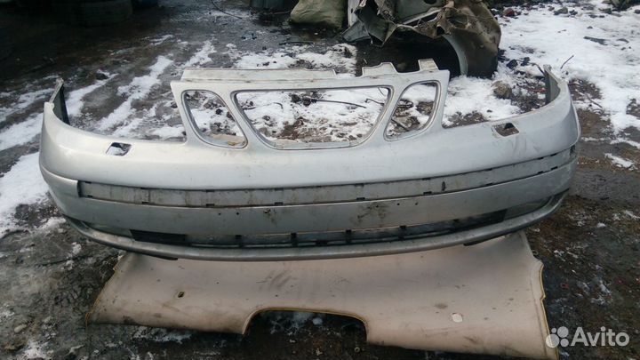 Бампер передний на Сааб 9-5 04г