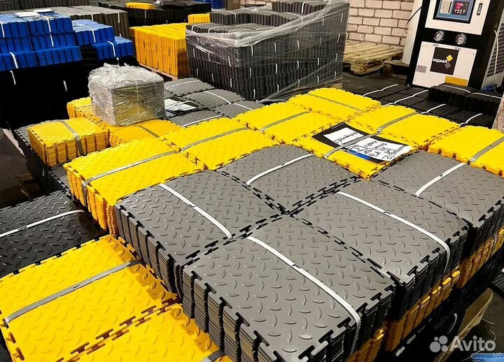 Модульная плитка для гаража